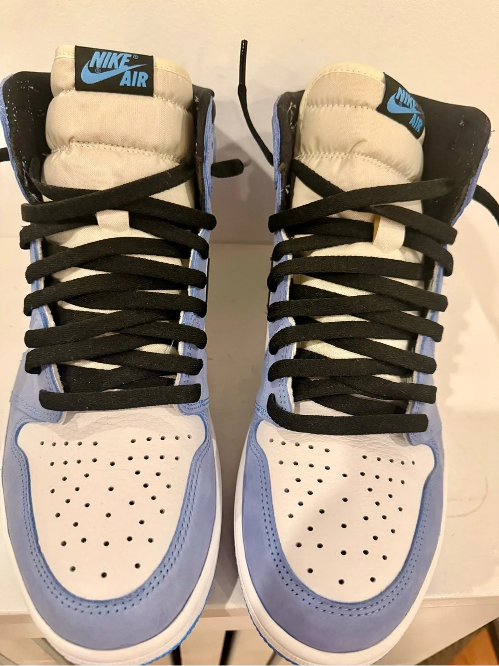 LIKE NEW! Nike Air Force One university blue, Men’s Size 12